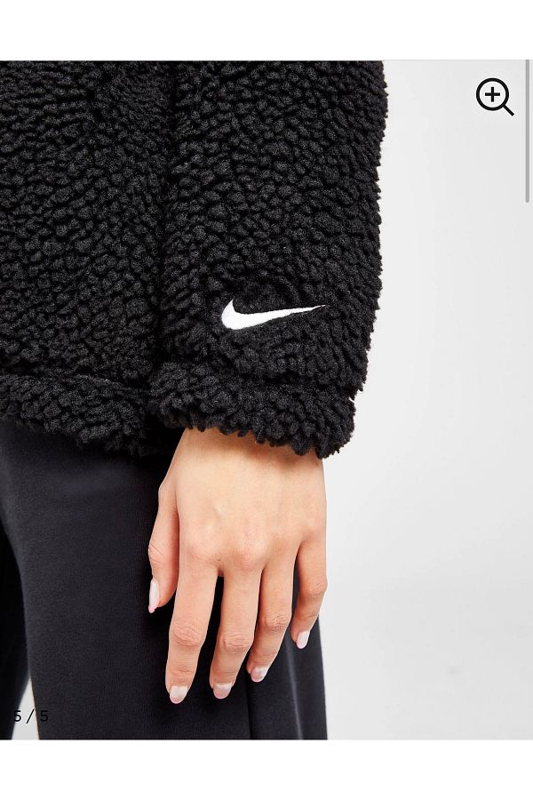 Womens nike sherpa hoodie hotsell