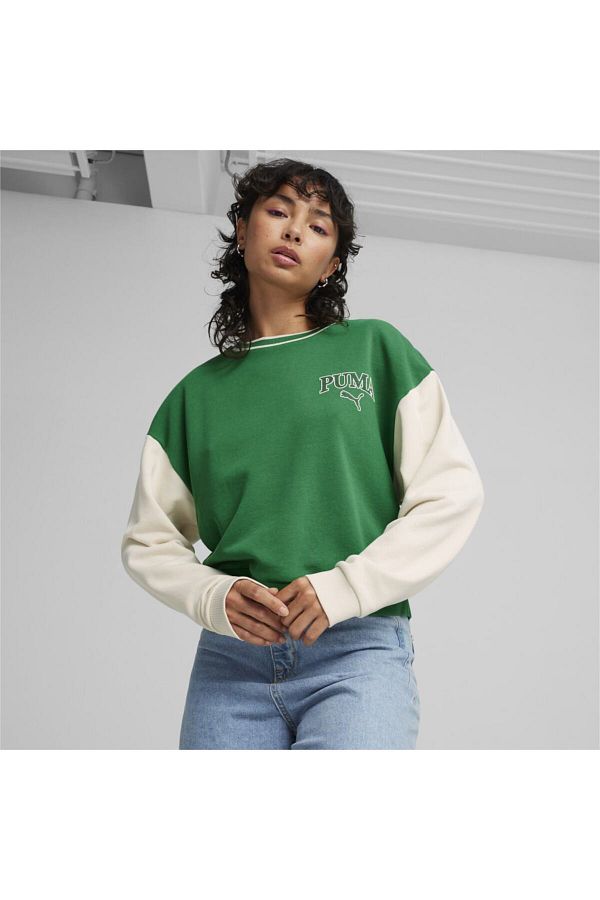 Puma green sweatshirt top