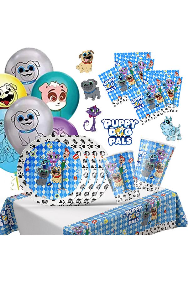 Choice Christmas Supplies Puppy Dog Pals Bingo Party Supplies Decorations Tableware Paper Cups Plates Ba. Trendyol