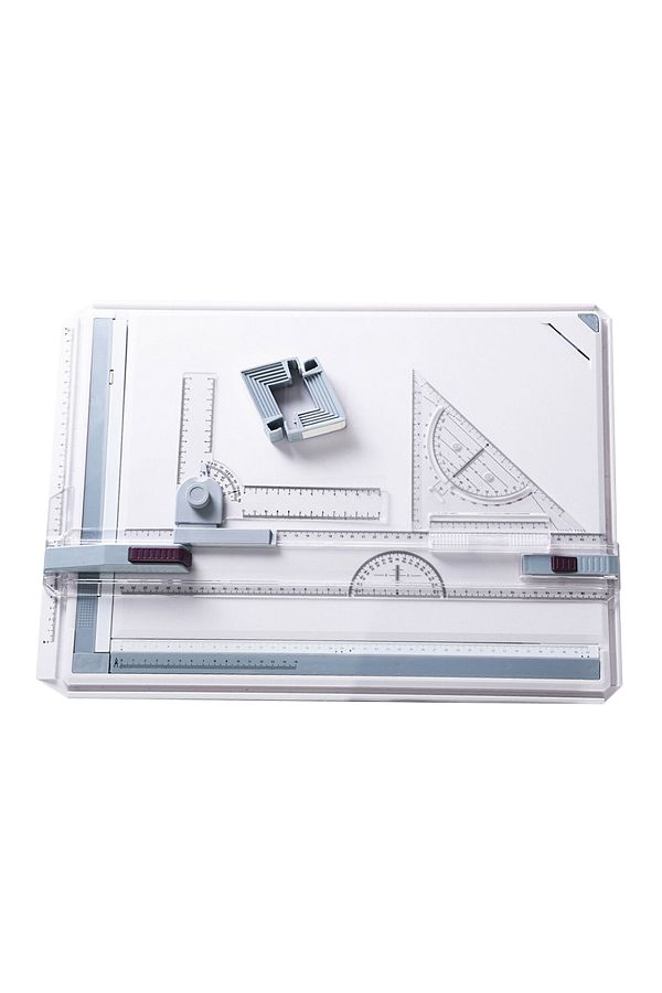 Choice-A3 Drawing Drafting Board Tables With Parallel Motion Unterlagen Angle Measuring System Ruler Kit... 1