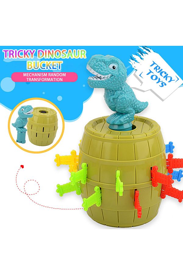 Choice Pop Up Dinosaur Barrel Toy Dinosaur Game Novelty T Rex Toy Tricky Spoof Fun Children Action Rando. Trendyol