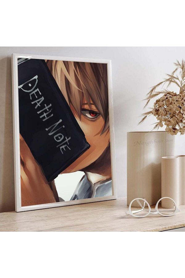 KAYOU-1pc Hot Anime Death Note Yagami Light Poster HD Posters Home Room Bar Cafe Decor Art Wall Paintin... 1