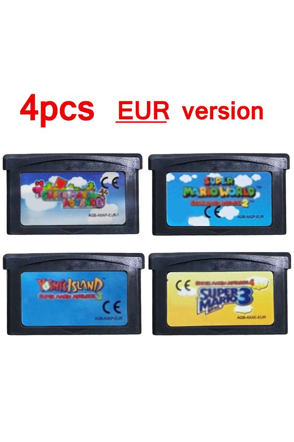 Choice-GBA Mario Game Cartridge 32 Bit Video Game Console Card Super Mario Advance Super Mario Bros Mari... 1