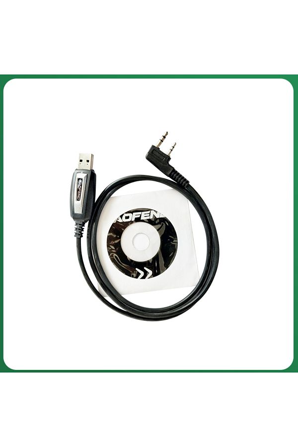 BAOFENG-USB Programming Cable for Quansheng UV-K5 UV-K6 Baofeng UV-21 UV-25 UV-17 UV-82 UV-16 UV-5RH Pro ... 1