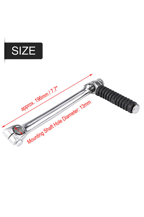 Leva Di Avviamento A Pedale 13mm Per Motori 50cc 70cc 90cc 110cc 125cc Per Pit Bike Taotao SDG - Foto 2