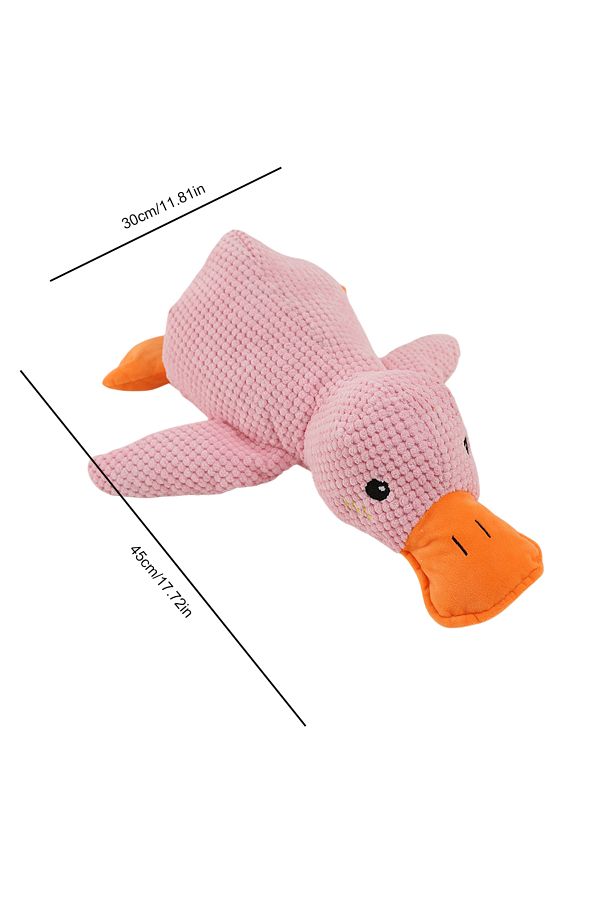 Stuffed duck toy for dog clearance