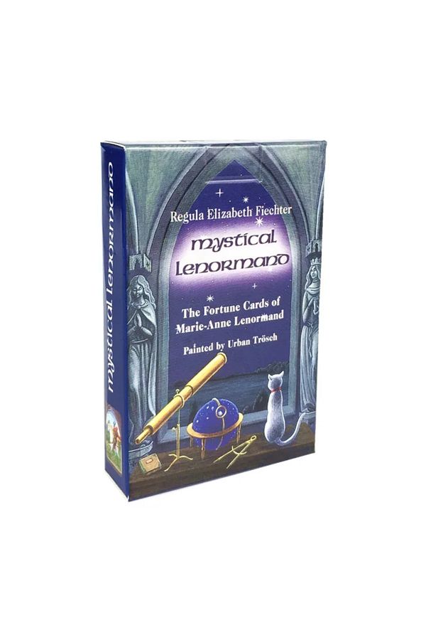Choice-White Mini Size Game Cards Mystical Lenormand Oracle Cards With English Pdf Guidebook Indoor Deck C 1