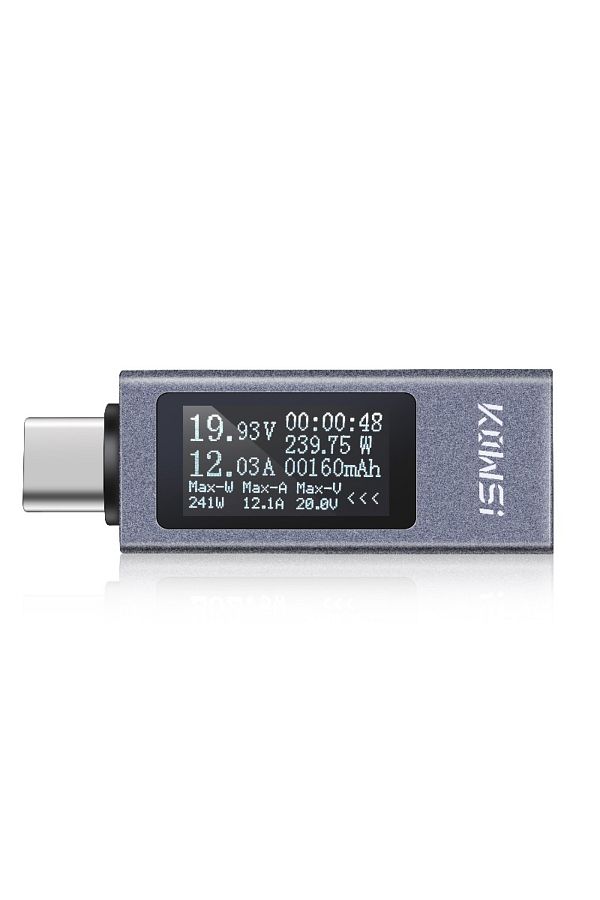 Choice-Kws-2301c Kws-2301c Type C Tester Dc 4-30v 0-12a Digital Voltmeter Amperimetro Current Voltage Meter 1