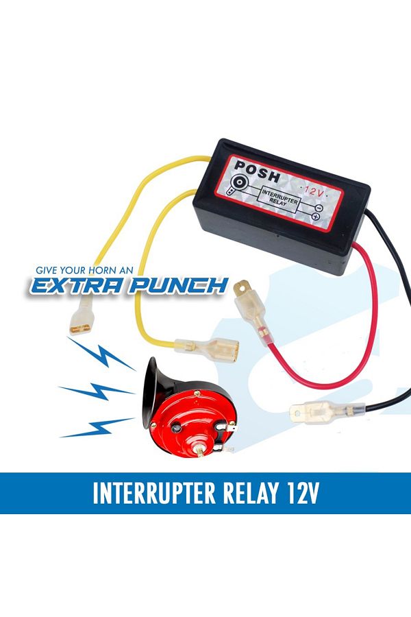 Choice-12V Horn Interrupter Relay Horn Auto Speaker Signal Relay Controller Relay for Making Horn Sound ... 1
