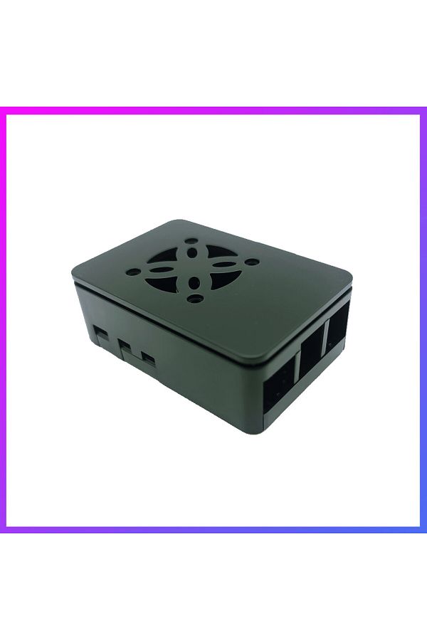 Choice-Raspberry Pi 5 Case ABS Shell Enclosure Box Black Housing compatible for Active Cooler for RPI 5 Pi5 1