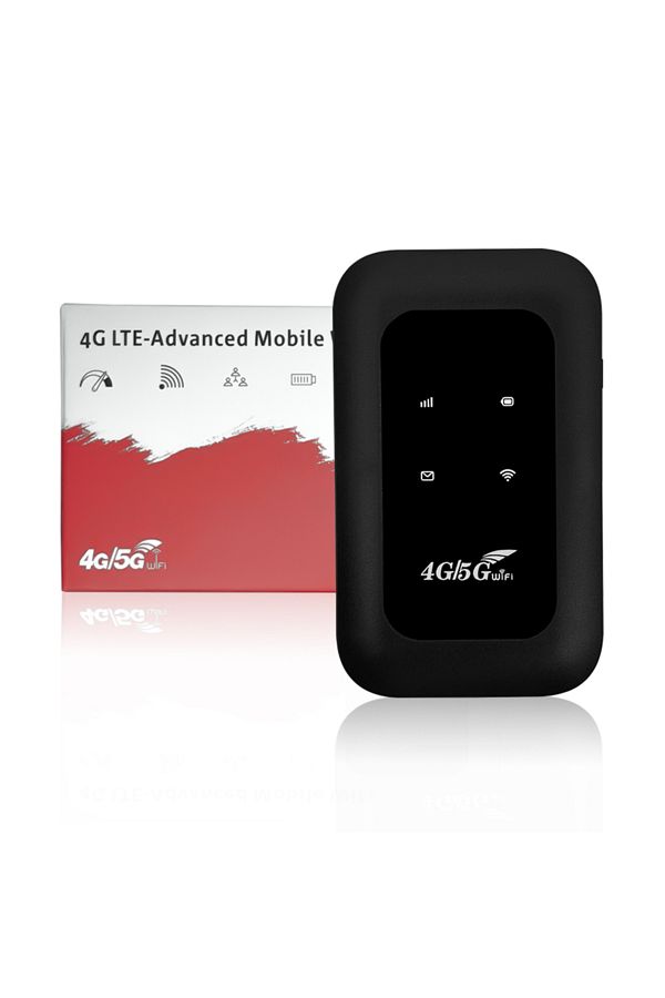 APWIKOGER-Portable 4G LTE WiFi Modem with SIM Card Slot High Speed WiFi Mobile Hotspot Wireless Mini Router... 1