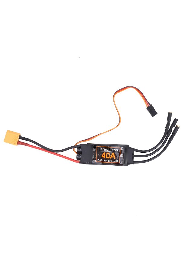 Choice-40A Brushless ESC Speed Controller 5V/3A BEC Output for RC Drone Airplanes Accessory Drone ESC 40... 1