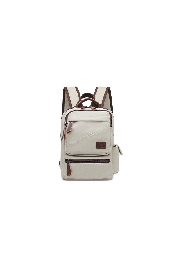 CACTİVE-C-Active Canvas Fabric Medium Size Backpack 1261 1