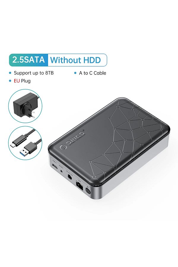 Orico-Private NAS Storage HDD Hard Drive Enclosure Network Box With Automatic Backup Remote Acces... 1