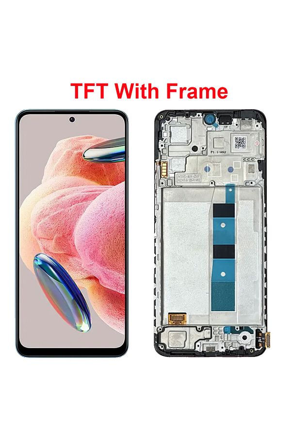 Choice-For Xiaomi Redmi Note 12 4G 23021RAAEG 23021RAA2Y Lcd Display with Frame Touch Digital for Redmi ... 1