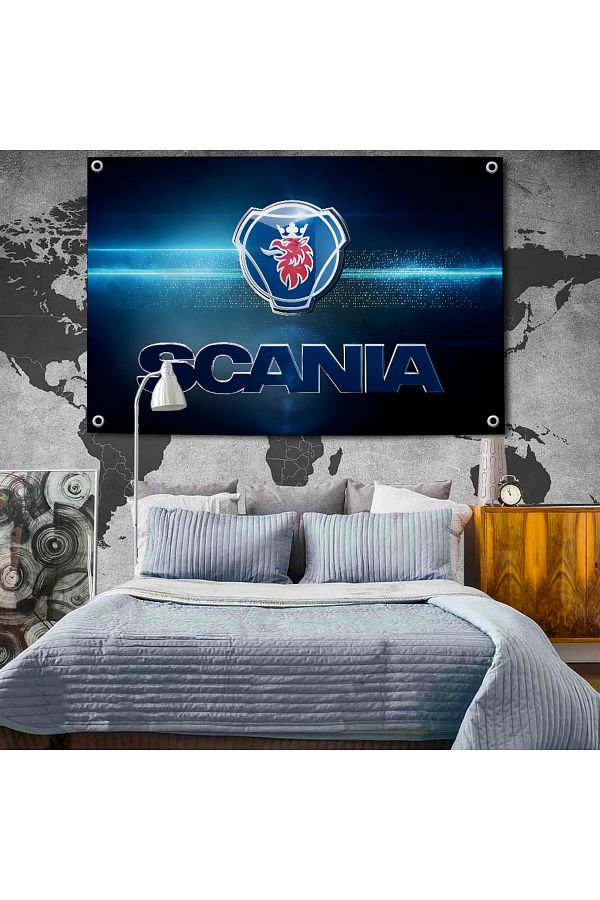 Choice-A-SCANIA Flag Hanging Flags 2×3ft 3×5ft Banner for Garage Wall Tapestry Curtain Rcing Flag 90x150... 1