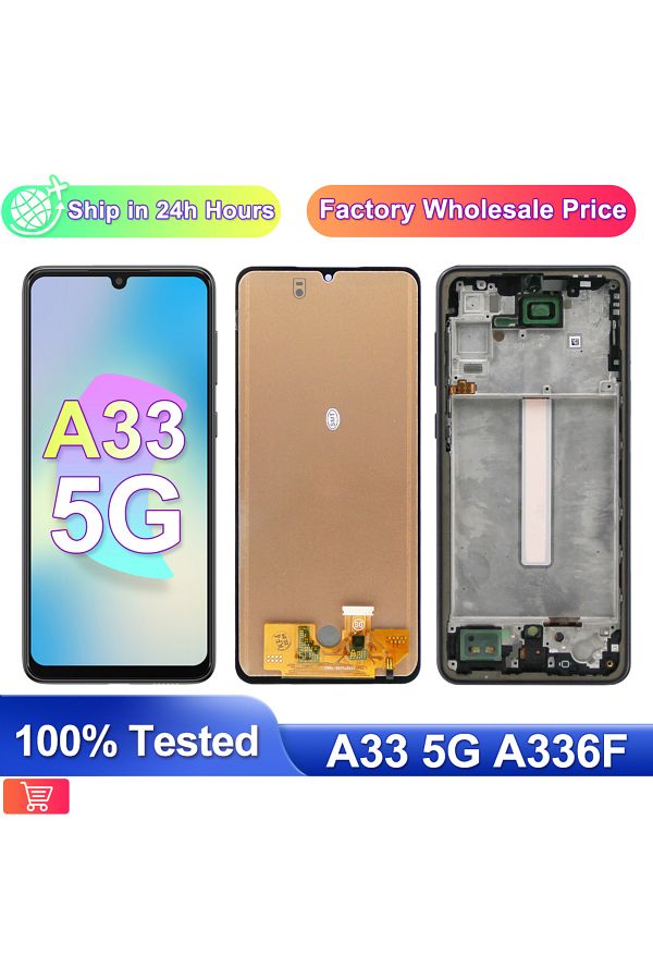 Choice-100% Tested For Samsung Galaxy A33 5G LCD Display A336 A336F A336B SM-A336B Display Touch Screen ... 1