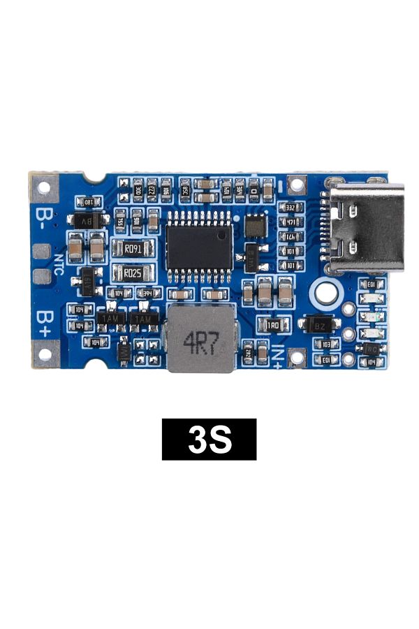 Choice-Type-C USB 2S 3S 4S BMS 4.5V-15V 18W 2A Lithium Battery Charging Module Support QC Fast Charge Wi... 1