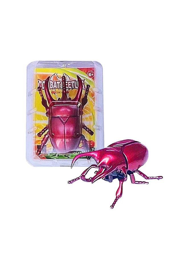 Choice-Creative Clockwork on Chain Simulation Fighting Beetle Unicorn Immortal Insect Model Children's O... 1