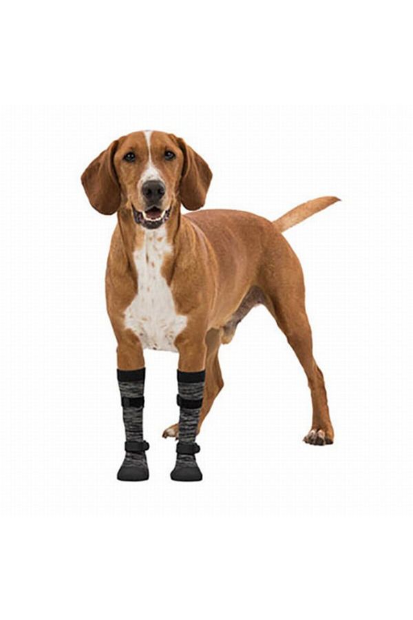 Trixie Large Soft Dog Boots 2 Pieces Black Gray Trendyol
