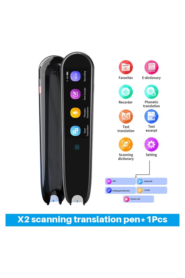 Choice-Smart Voice Scan Translator Pen Multifunction Translation Dictionary Pen Real-Time Language Trans... 1
