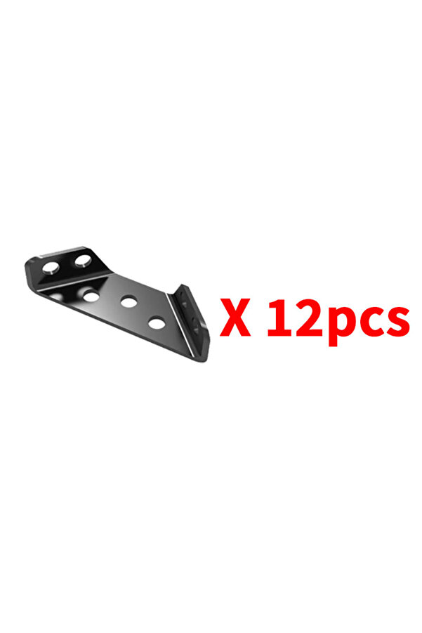 Choice Black multi-function cold-rolled steel furniture corner bracket ...