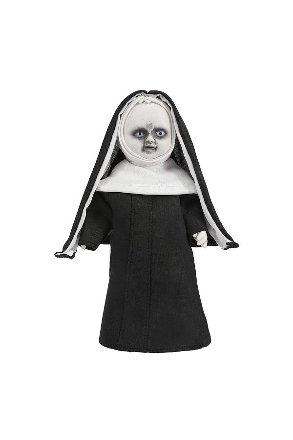 Choice Realistic Desktop Ornament Nun Doll Halloween Horror Makeup Mask Tricky Grimace Horror Scary Late. Trendyol