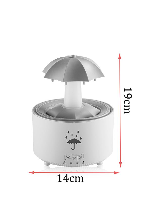 Choice-Rain Drop Aroma Diffuser Electric Aroma Diffuser 300ml Rotating and Timer Automatic Switch-Off Su... 1