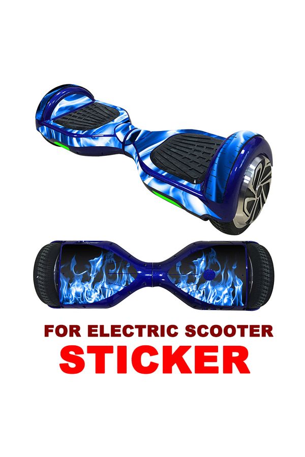 Choice 6.5 Inch Electric Scooter Sticker Hoverboard Gyro Scooter Skateboard Sticker Two Wheel Balance Bo. Trendyol
