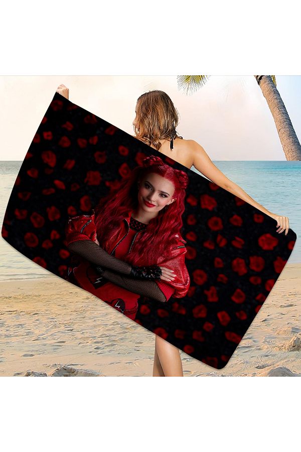 Choice Film D Descendants The Rise of Red Y Towel Home Water Uptake Bath Soft Cotton Fibre Sand Swim Qui. Trendyol