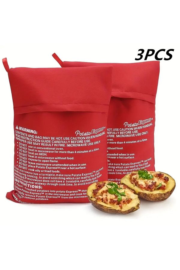 Baked potato microwave bag sale