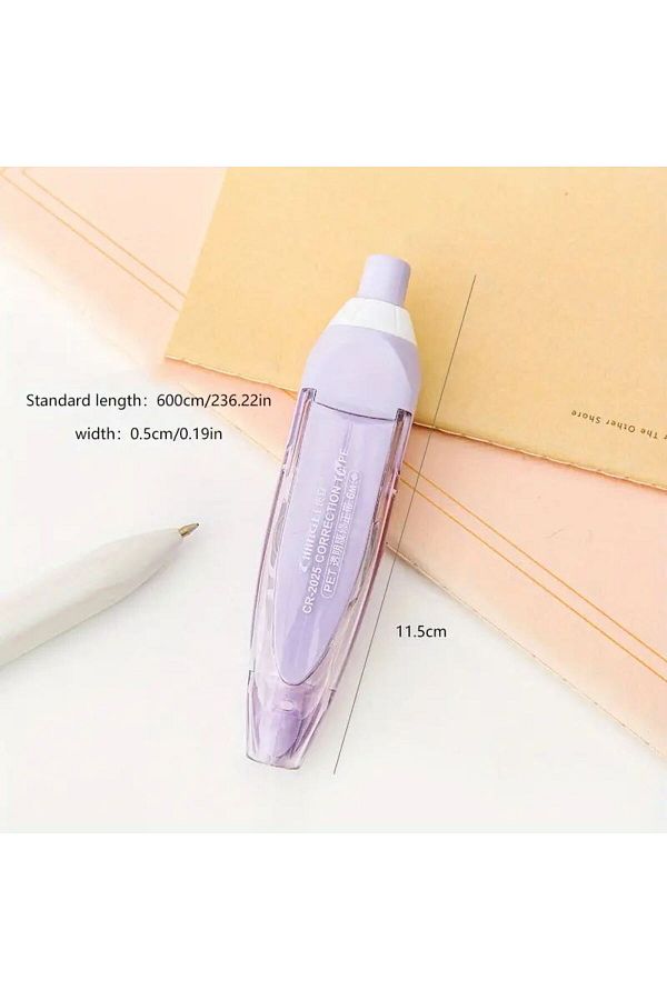 Choice-1pc Press Type Kawaii Correction Tape Replaceable Refills White Out Corrector Band Student Japane... 1