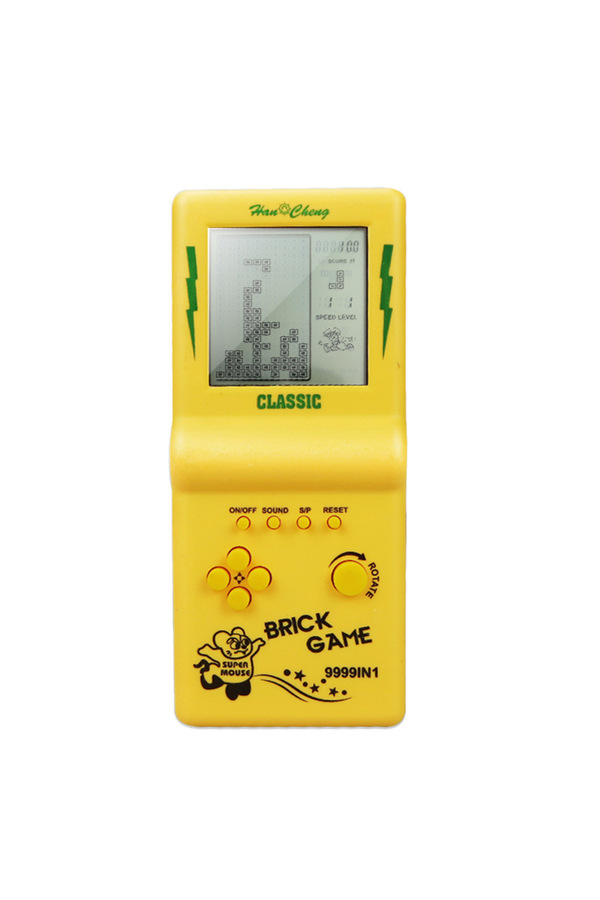 Choice-Vintage brick game console handheld puzzle games nostalgic retro pocket game device plastic mat... 1