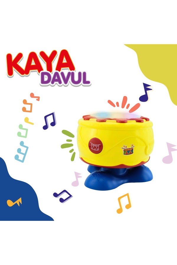 Birlik Oyuncak Işıklı Sesli Kaya Davul