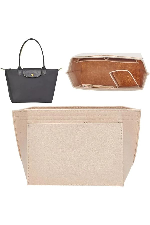 Choice Purse Organizer Insert Handbag Organizer Insert with Zipper Tote Inside Liner Shaper Bag in Bag Trendyol
