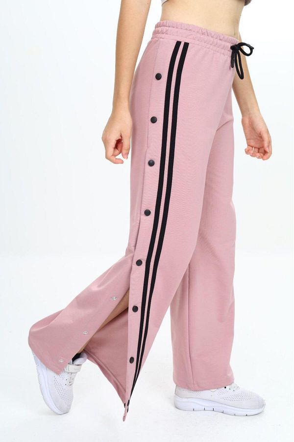 Asortix Snap Fastener Sports Sweatpants Trendyol