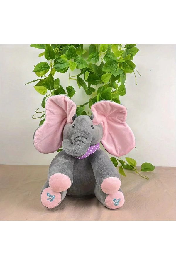 Singing elephant with moving ears 2025