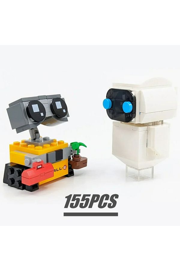 Miniso MINISO DISNEY WALL E EVE Pixar Movie Wall E Robot Figures Model Building Block Brick Gift Birthda. Trendyol