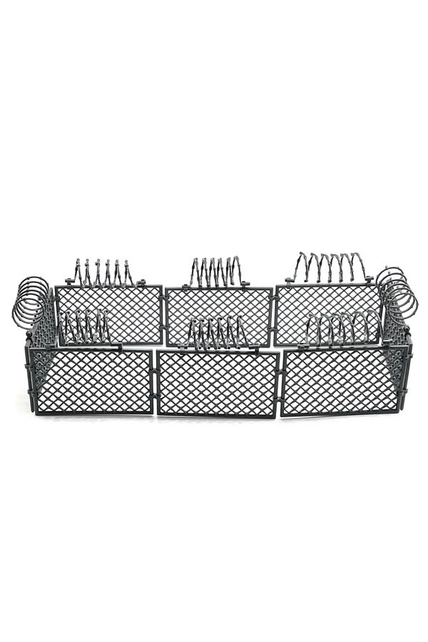 Choice-Building blocks MOC building blocks Protective mesh Wire mesh spring military fence War scene DIY... 1