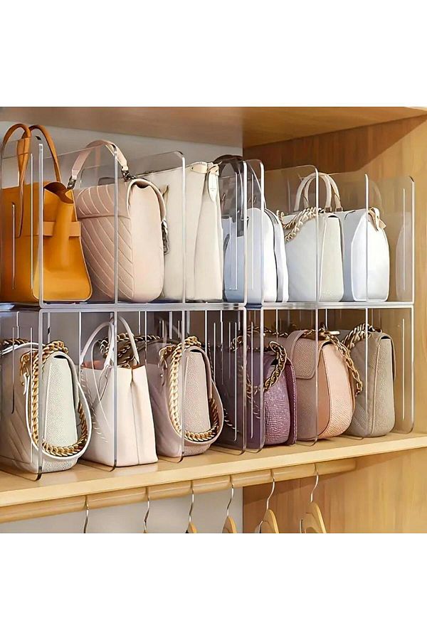 Closet purse dividers clearance
