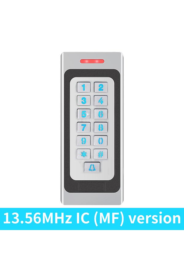 Choice-DC10-24V Access Control Keypad RFID Digicode Reader Metal Case and Keyboard IP67 Waterproof 3000U... 1