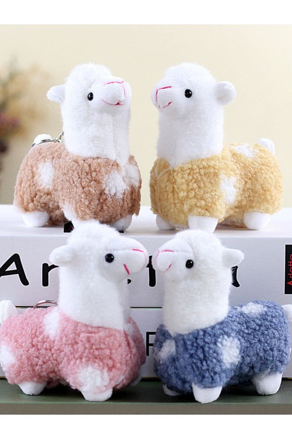 Llama plush keychain hot sale