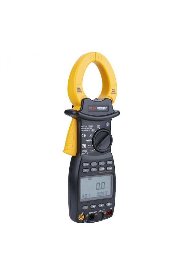 PEAKMETER-MS2205 High Accuracy Digital Power Clamp Meter  Three-phase power Current meter With 0.... 1