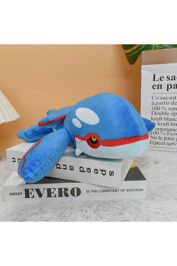 Choice Kyogre Shiny Kyogre Plush Toy Ancient Kawaii Whale Soft Stuffed Animal Doll Christmas Gifts for Trendyol