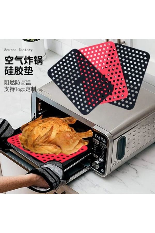 COLLECTİON-2Pcs Bakeable Silicone Oven Baking Paper Mat (Silpat): Non-Flammable & Non-Stick 1