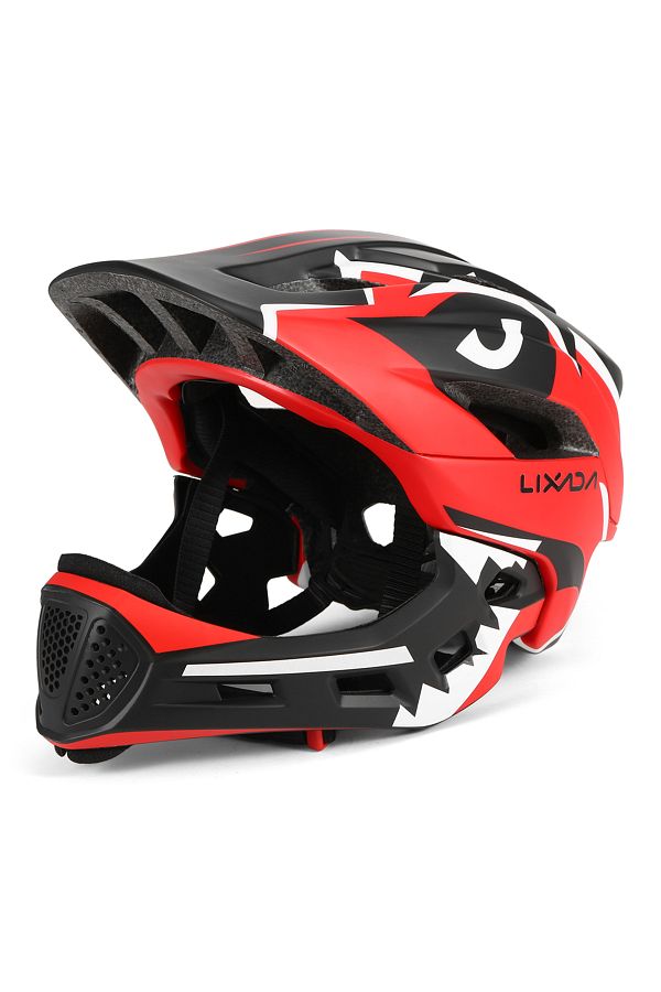 Choice Lixada Bicycle Belmet Mtb Kids Detachable Full Face Helmet Children Sport Safety Helmet for Cycli. Trendyol
