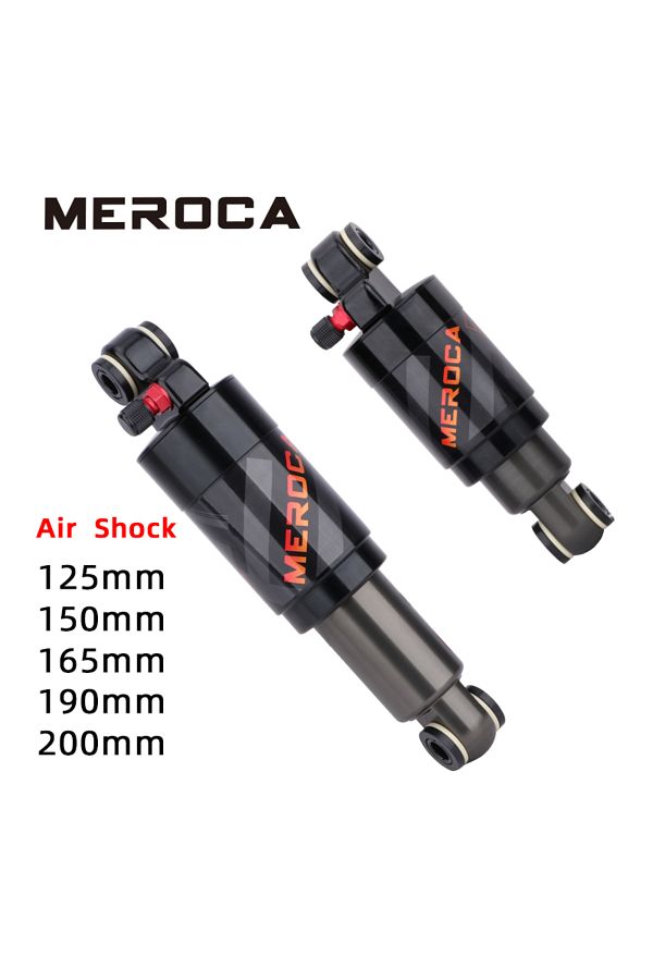 GOLDIX MEROCA Mountain Bike Air Shock Absorber 125mm 150mm 165mm 190mm 200mm Scooter Alloy MTB Folding B. Trendyol