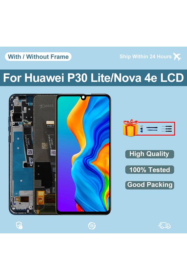 YOOFINIX-6.15" For Huawei P30 Lite Display LCD Touch Screen Digitizer For Huawei MAR-LX1M MAR-L01A Display... 1