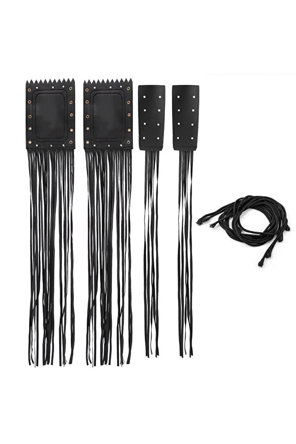 Choice 2pcs Motorcycle Handlebar Tassel Fringe Grip Cover Lever Cover ...