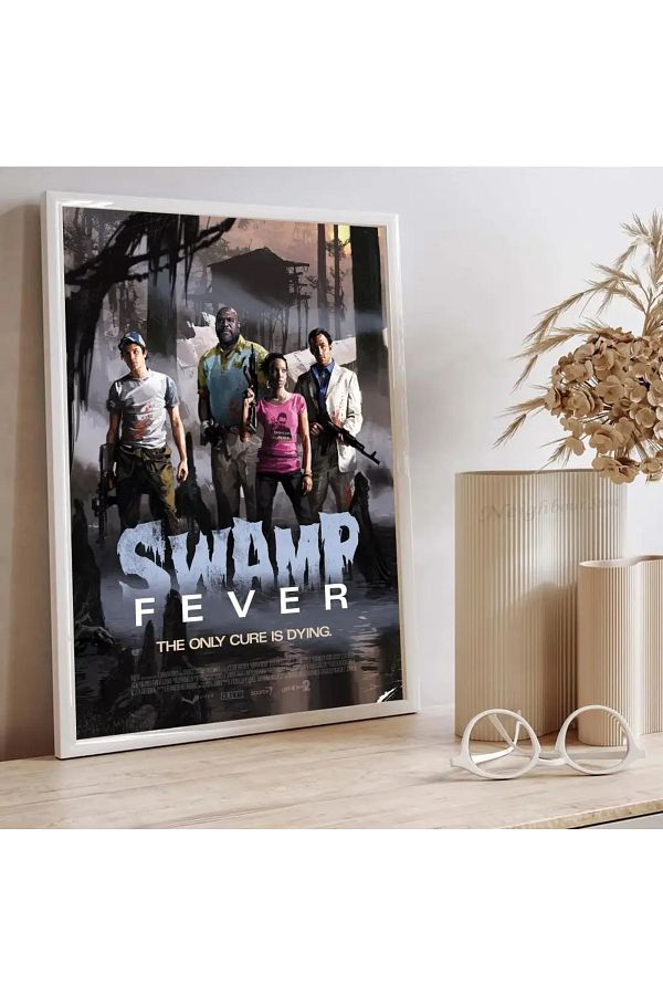 Choice-1pc Game-Left 4 Dead Poster Art Poster Waterproof Paper Sticker Coffee House Bar Room Wall Decor 1
